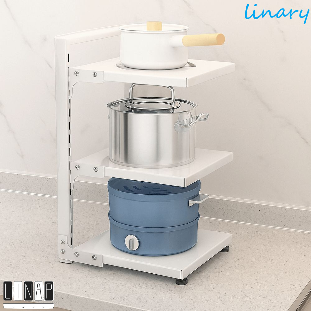 CULINARYHV Multi-layer Storage Racks, Free Layering Heavy Duty Cabinet ...