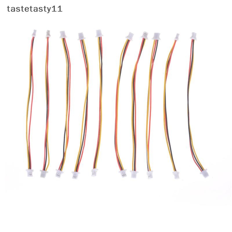 10 paia Mini Micro SH 1.0mm 3-Pin connettore JST con fili cavi 100mm 28AWG  13
