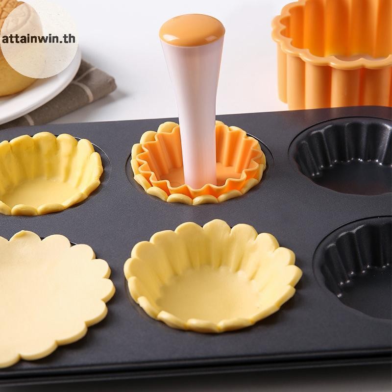 Attainwin Tart Shells แม่พิมพ์ชุด Pastry Tamper พลาสติก Mini Tart ...