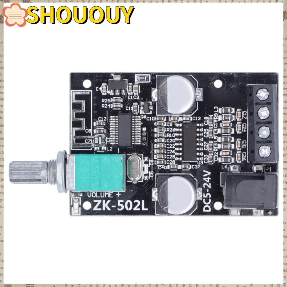SHOUUY BT Power Amplifier Board, BT 5.0 DC 5-24V Audio Amplifier Module ...