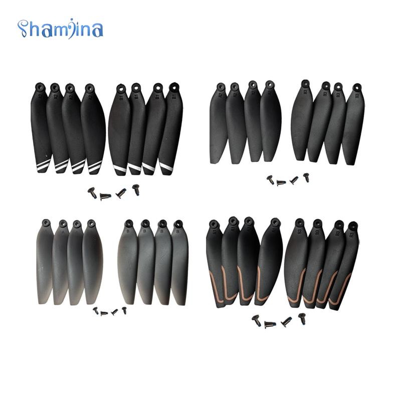 [Shamjina] 8x โดรนใบพัดเปลี่ยนชิ้นส่วนติดตั้งง่ายน้ําหนักเบาความแข็งแรง ...