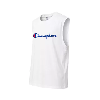 CHAMPION ESSENTIAL TANK CP PRINT LOGO เสื้อกล้ามผู้ชาย