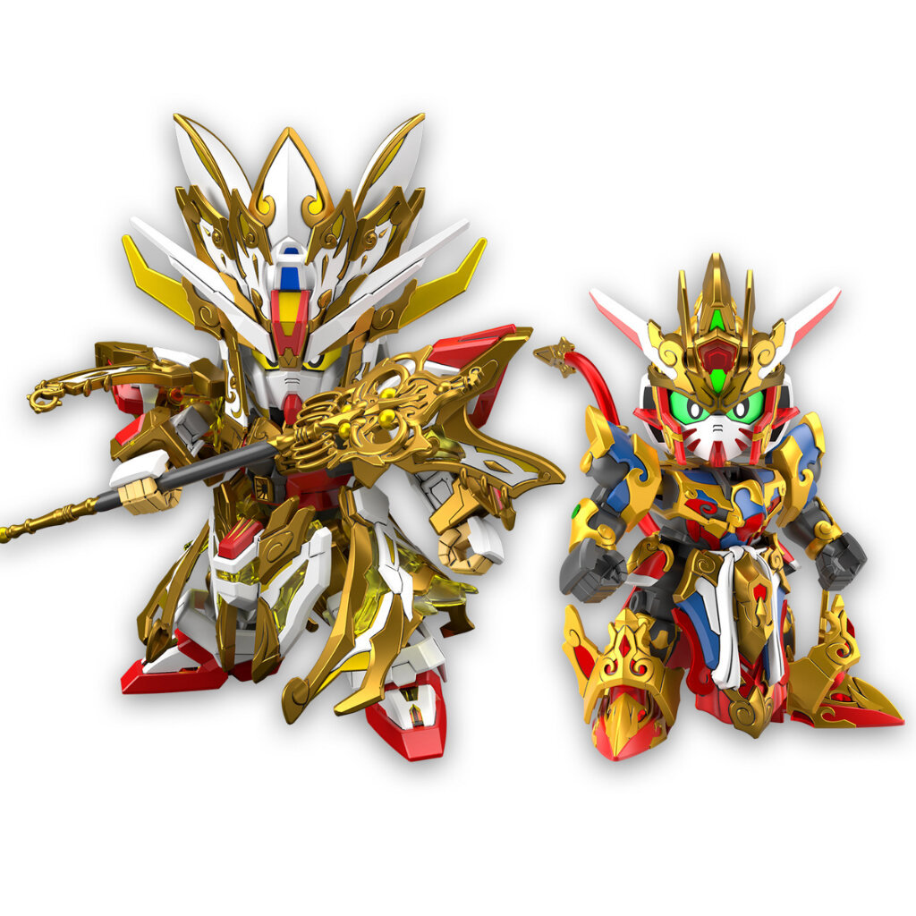 Bandai SDW Heroes 33 Wukong Impulse Gundam & Sanzang Strike