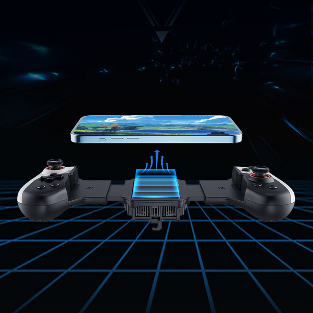 DL1♣2 in 1 Telescopic Gamepad ประเภท C Dual จอยสติ๊กไร้สาย Cooling ตัว ...