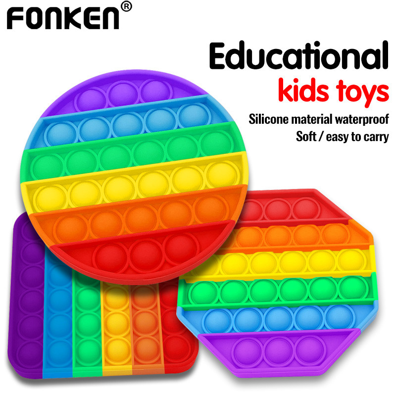 Foken Rodent Pioneer ซิลิโคนฟองการ์ตูนสัตว์ Push Pop It Fidget ของเล่น ...