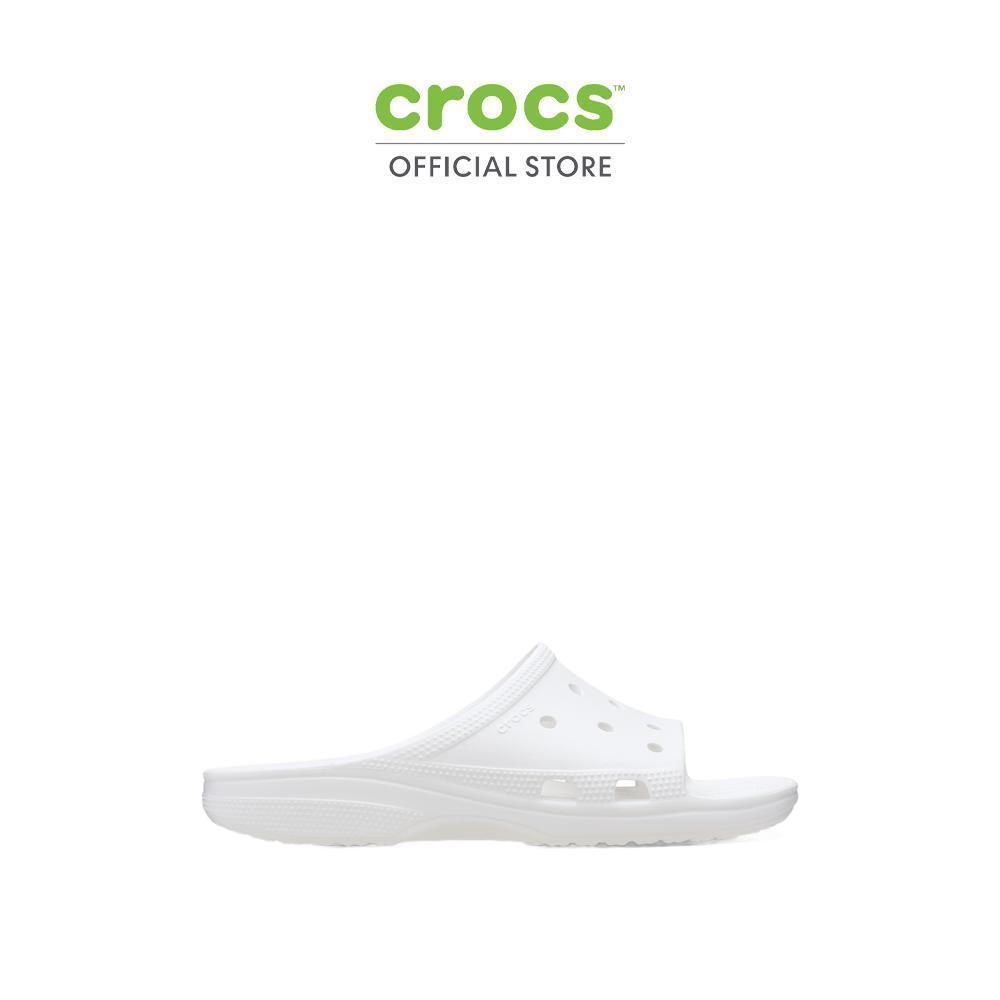 CROCS รองเท้าแตะผู้ชาย SATURDAY SLIDE รุ่น 213298-100 – WHITE