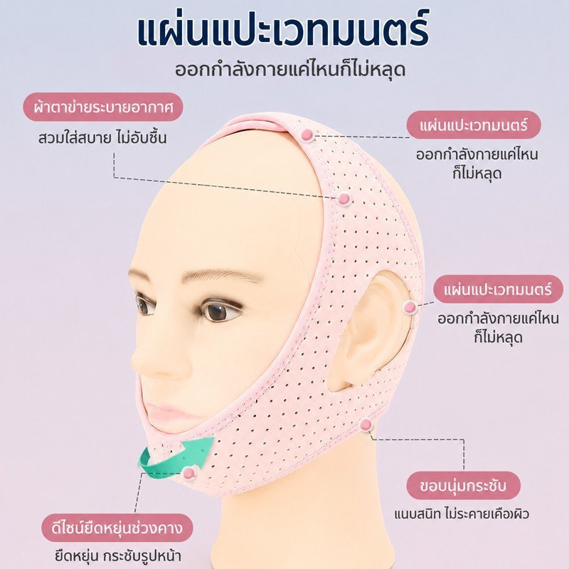 Anti Snoring Chin Strap ปรับ Soft Neoprene Jaw สนับสนุน Sleep Aid ปาก ...