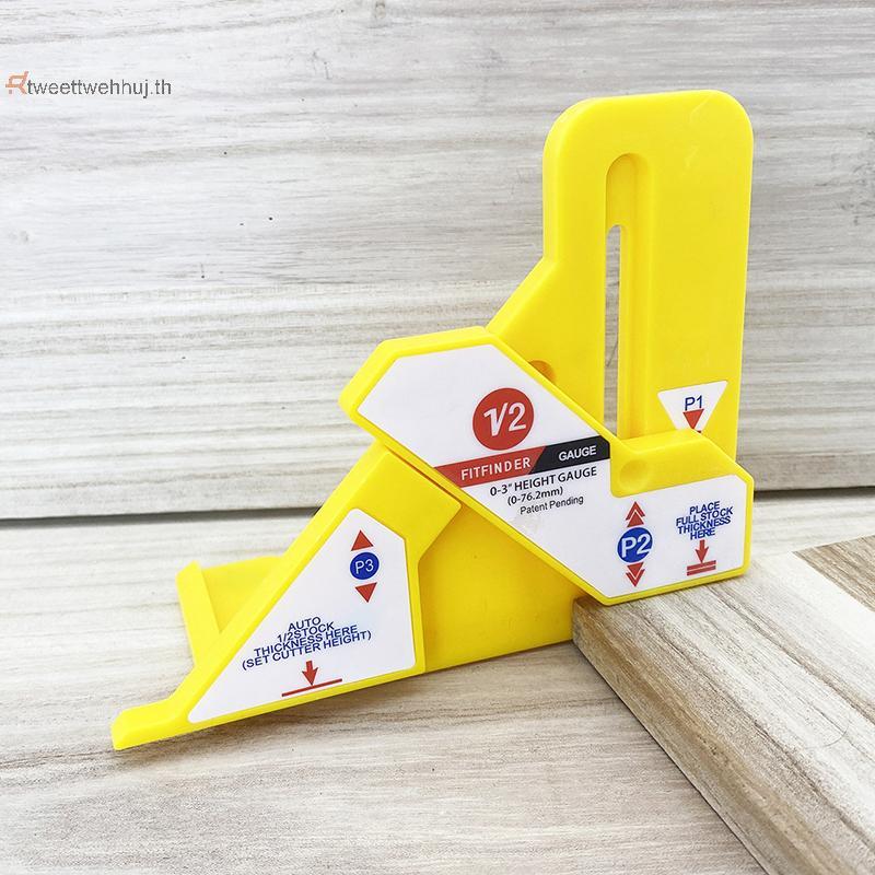 Tw 1/2 Gauge ไม้ Center Point Finder สําหรับใบเลื่อยตาราง, Joinery ...