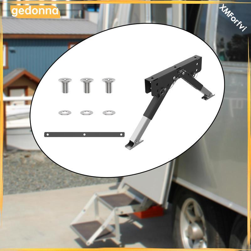 [gedonna] RV Step Stabilizer รองรับแบบปรับได้ อุปกรณ์เสริมโลหะความทนทาน ...