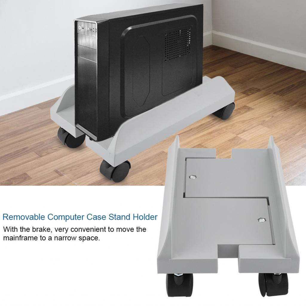CPU Stand Computer Case Holder Mobile พร้อมระบบเบรคสำหรับพีซีส่วนใหญ่ ...