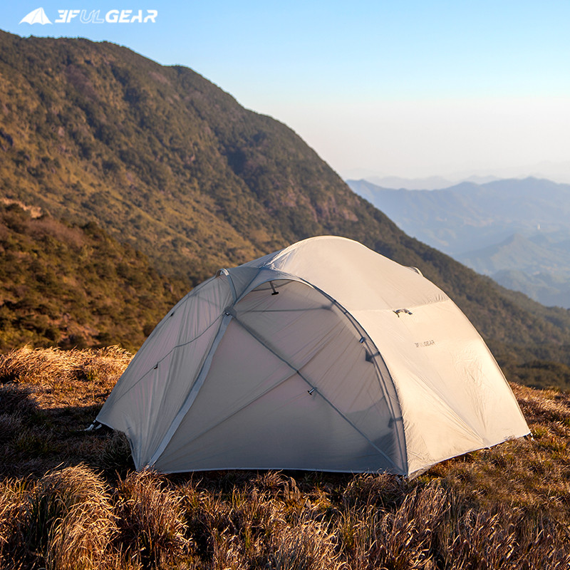 3F UL Gear Qingkong 3 เต็นท์ 3 คน แบบตั้งได้เอง น้ำหนักเบา 1.92 กก
