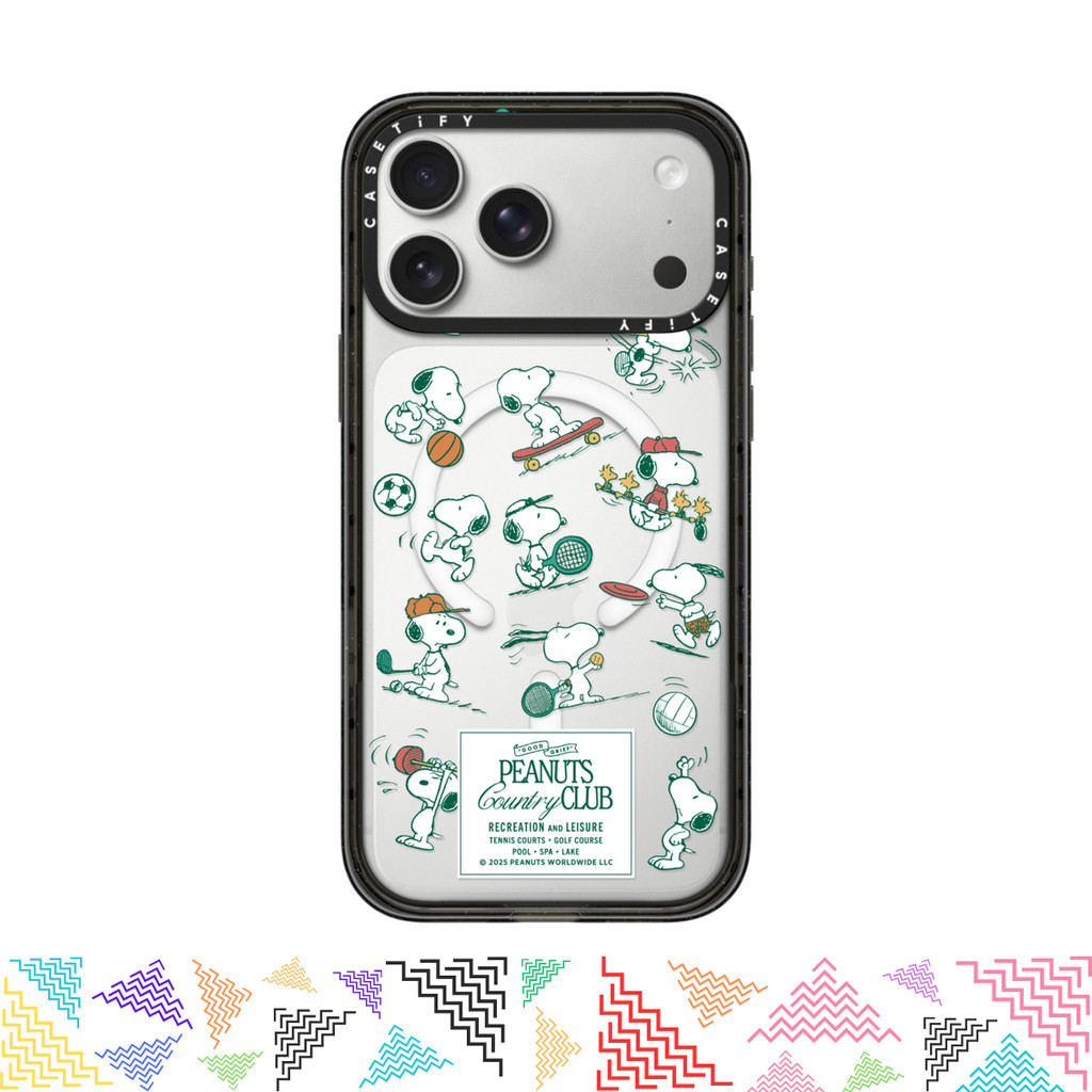 เคสมือถือ CASETiFY | Snoopy Sports & Recreation Case [Peanuts] For