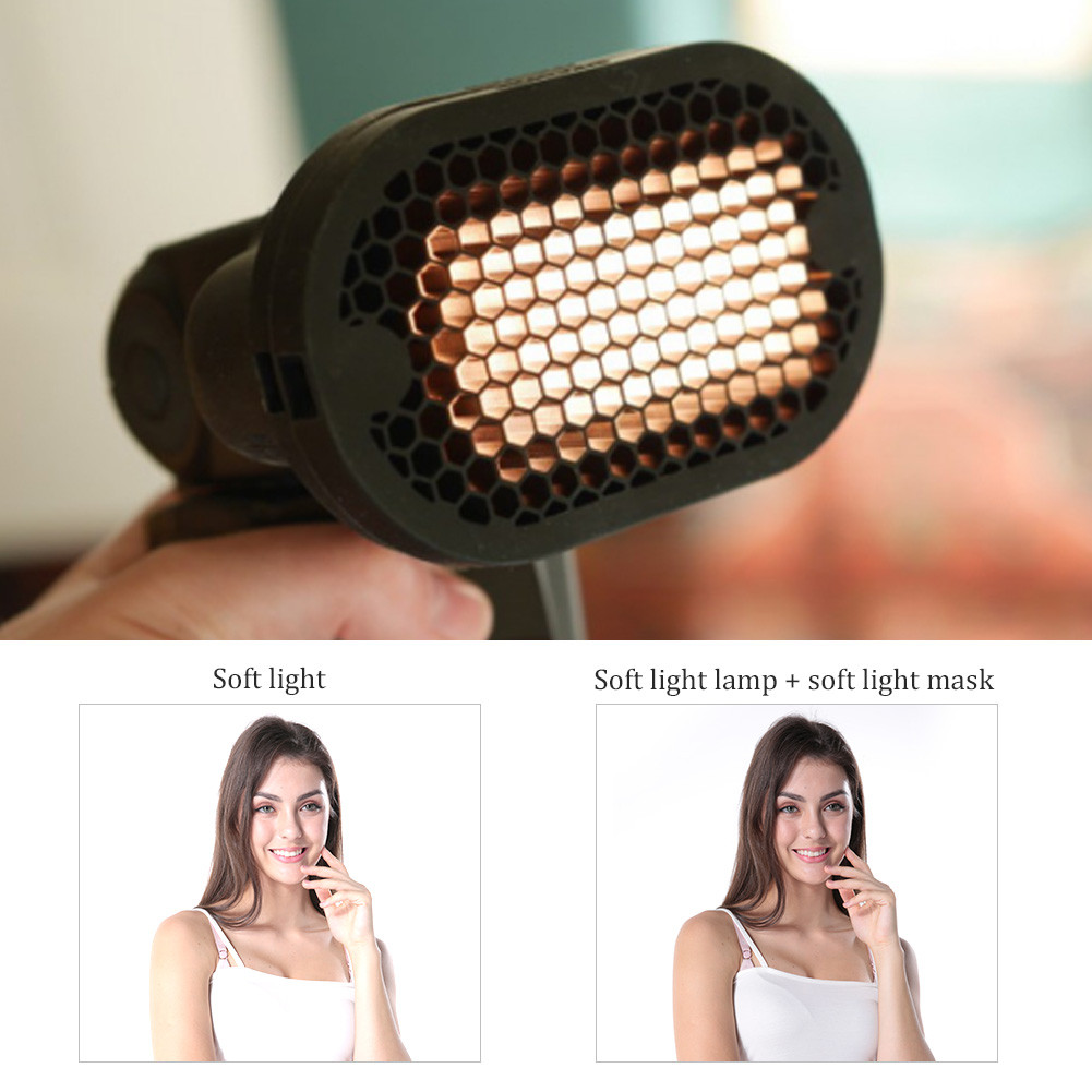 toolwe-TH กล้องไฟฉาย Softbox Filter Beehive Grid Set อุปกรณ์เสริมสำหรับ ...