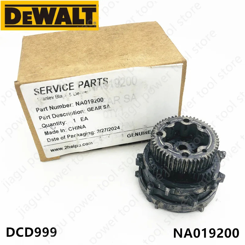 ชุดประกอบเกียร์สําหรับ DEWALT DCD999 NA019200 DCD999M2 DCD999NT DCD997 ...