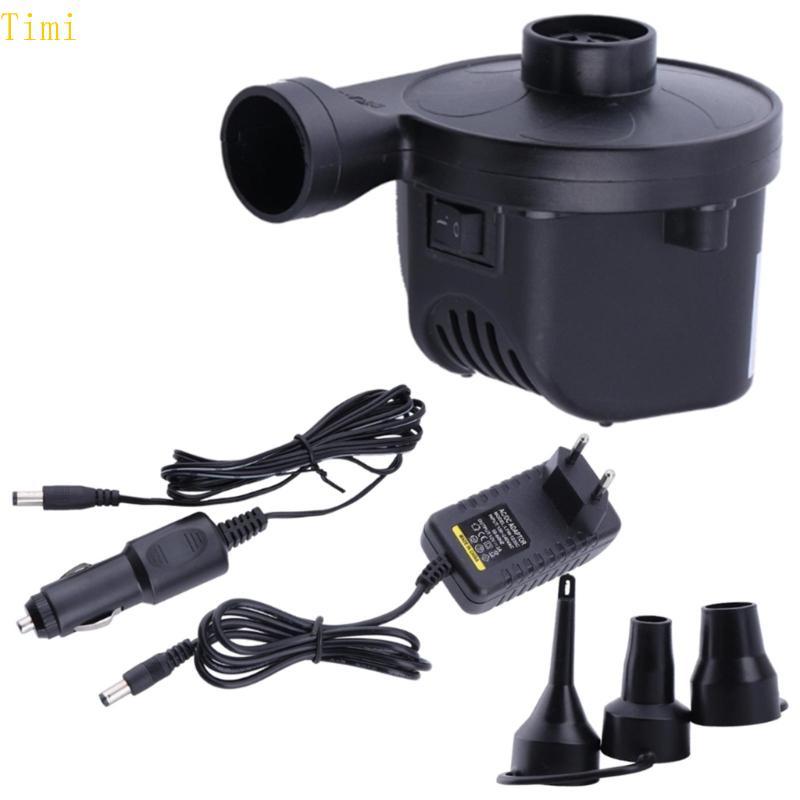 Timi Fast Inflation Pump ปั๊มอากาศไฟฟ้าพร้อมหัวฉีด 3 หัวฉีด Fast ...