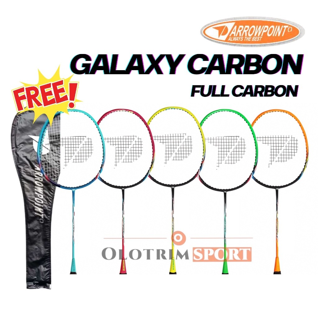 ARROWPOINT GALAXY CARBON ไม้แบดมินตันของแท้ 100% ARROWPOINT | Shopee ...