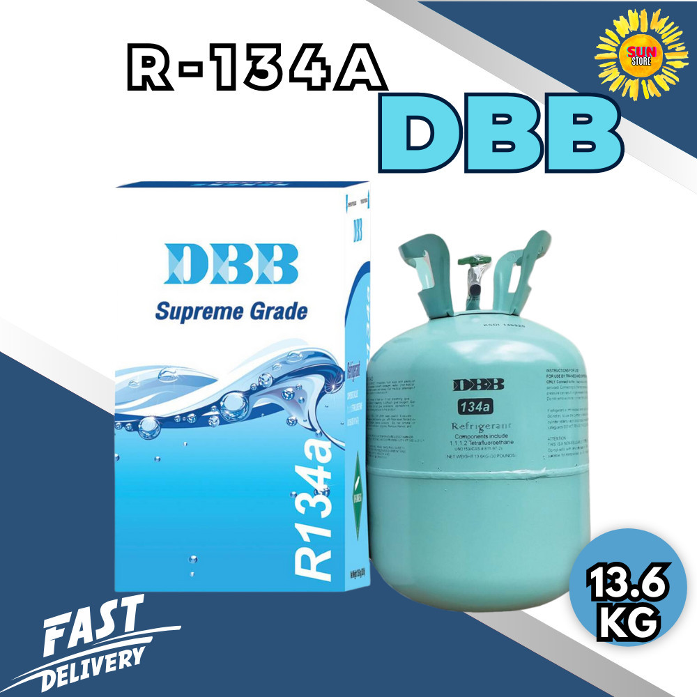 น้ำยาแอร์ R134A มียี่ห้อ DBB JH iGAS ORAFON Entalpia ถังมาตรฐาน 13.6KG ...