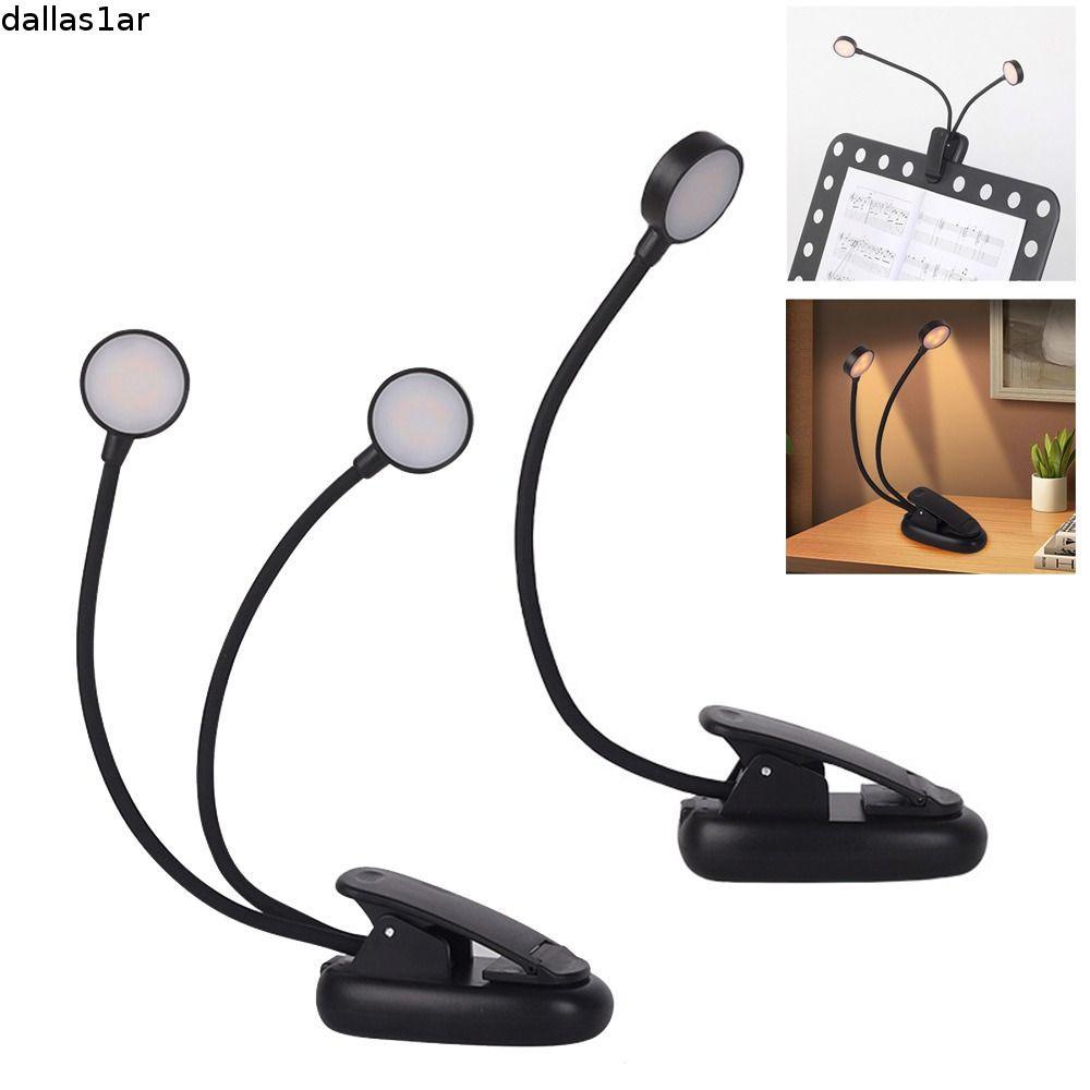 DALLAS LED คลิปบนไฟอ่านหนังสือ, 9/18 Leds 12-Speed ปรับหนังสือแบบพกพาคลิป Light,ยืดหยุ่น Gooseneck Design 4 สี Light Eye Protection Clamp Night อ่านโคมไฟโต๊ะใช้