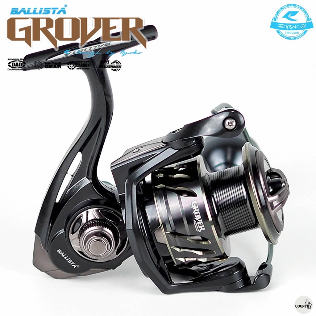 รอกตกปลา BALLISTA GROVER รอกสปินนิ่ง ระบบแขนเกลียว หมุนลื่นๆ | Shopee ...