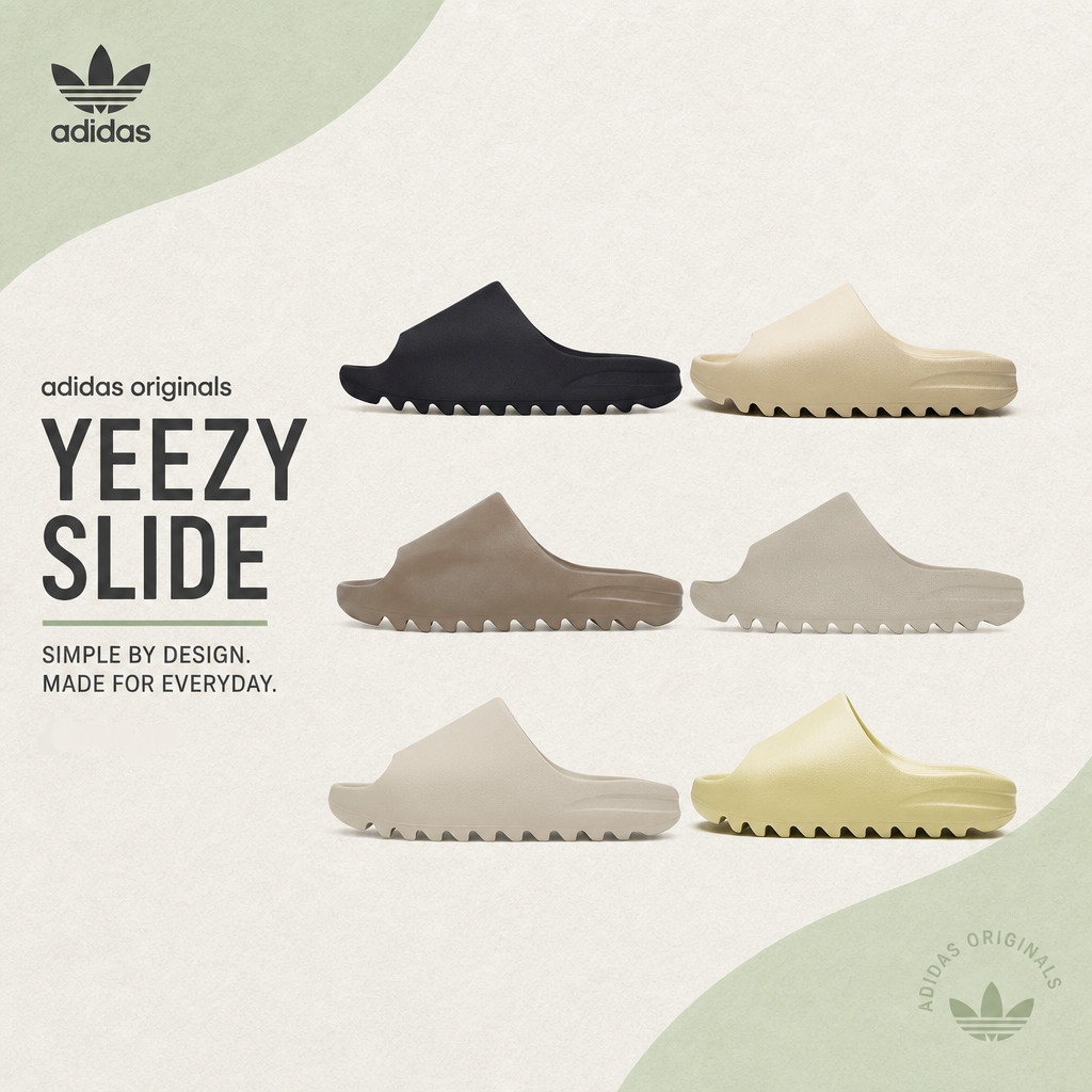 รองเท้าแตะ adidas Yeezy Slide อาดิดาส EVA อินทิกรัล นุ่มกันลื่น รองรับ ...