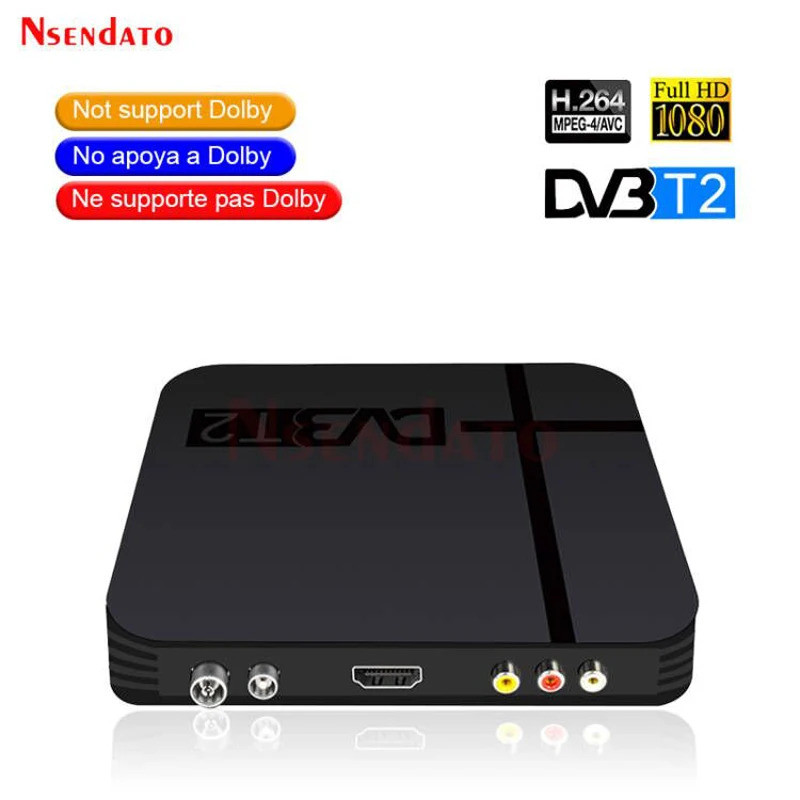 K2 DVB-T2 DVBT2 Set Top TV Box Digital Terrestrial Receiver 1080P DVB ...