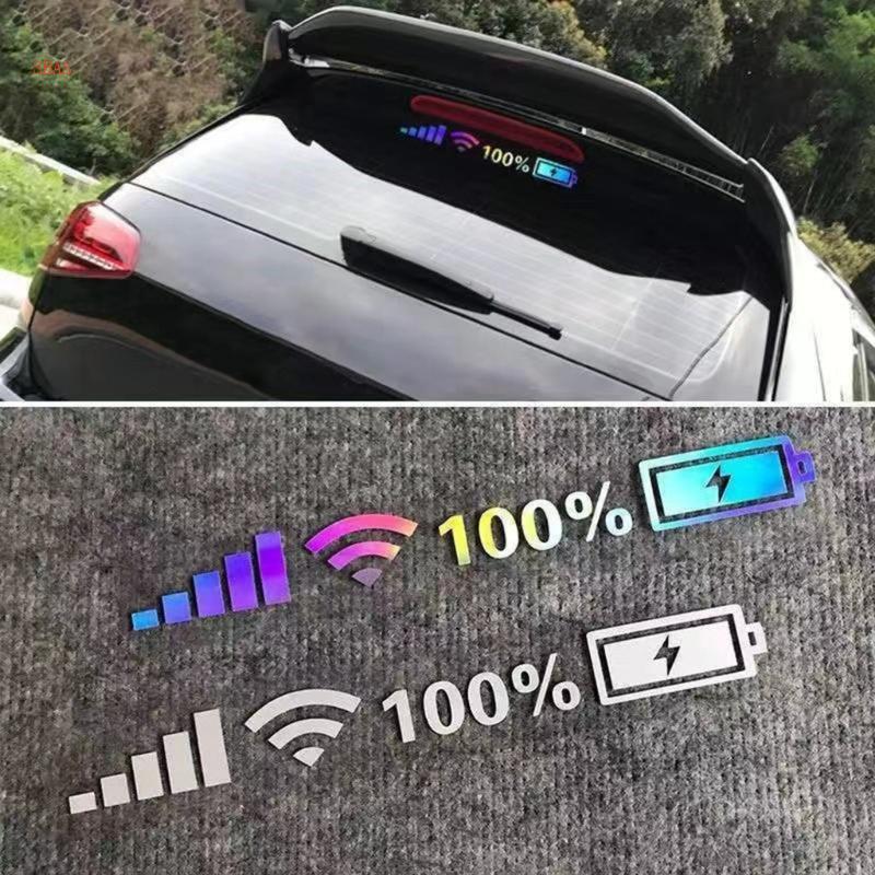 Shas Eye Catching WiFi Signal Sticker นวัตกรรม Decals สําหรับรถยนต์ พบ ...