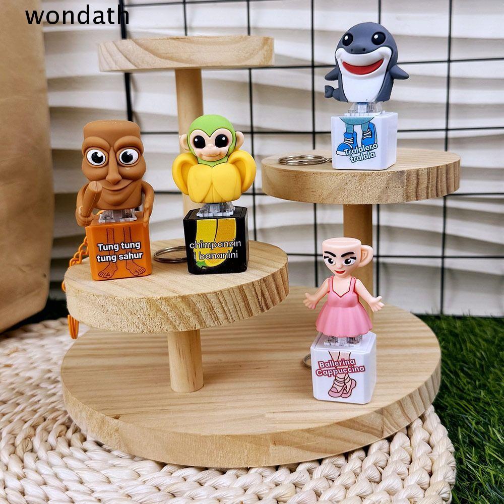 WONDA Tungtung Sahur ของเล่น, อะนิเมะอุปกรณ์ต่อพ่วงตกแต่ง Rizz ไม้ ...