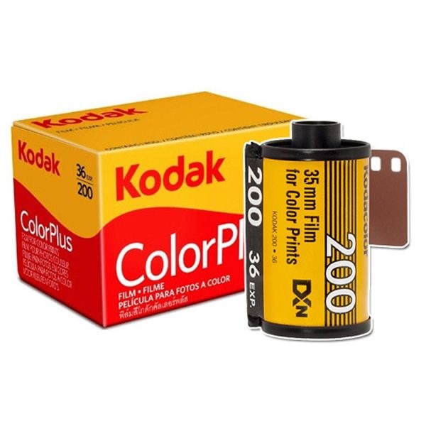 Kodak 135 35mm ColorPlus Color Plus 200 ฟิล์มม้วนลบ | 36 36แสงแสง ...