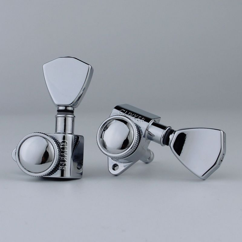 GUYKER 3R3L Chrome Tuners กีตาร์รุ่นด้านหลังล็อค string กีตาร์ไฟฟ้าหัว ...