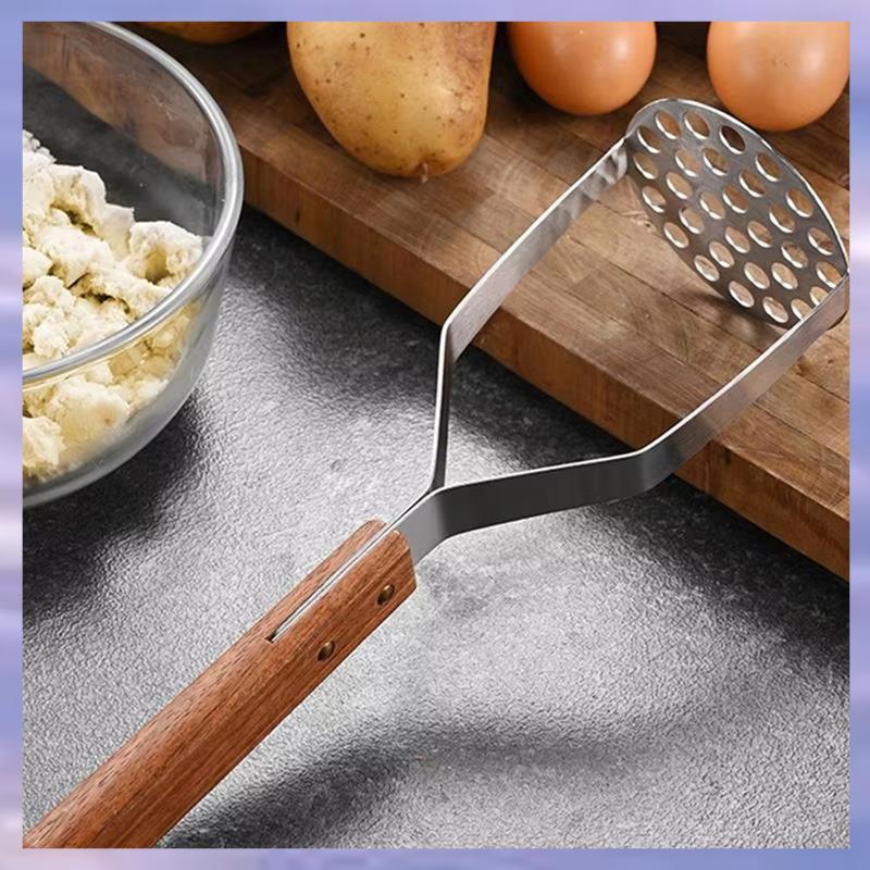 อุปกรณ์ครัวโคลน Masher Puree Juice Maker มันฝรั่งสแตนเลส Crusher Pusher ...