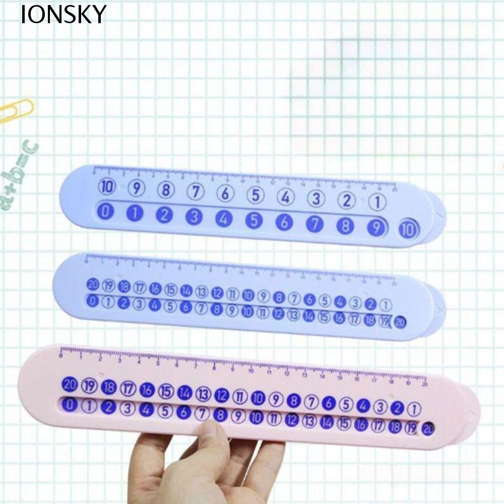 IONSKY Number Decomitioning Ruler, Early Education เครื่องเขียนไม้ ...