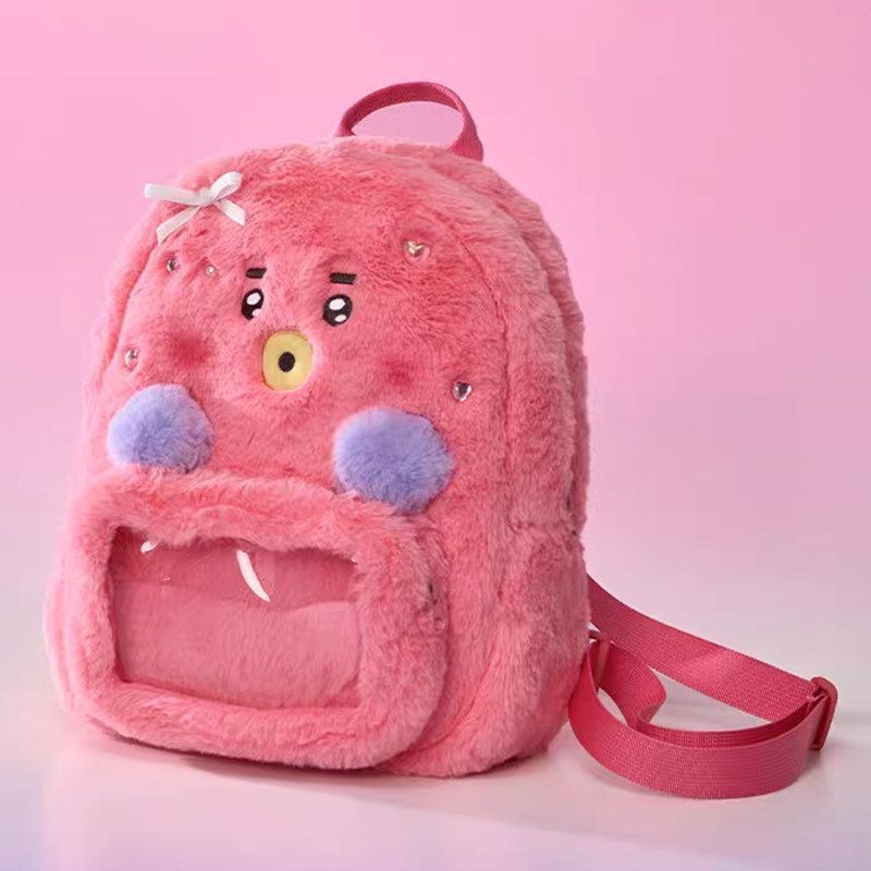 สไตล์ใหม่ BT21 BTS minini กระเป๋าเป้สะพายหลัง Plush Pain Bag Storage ...