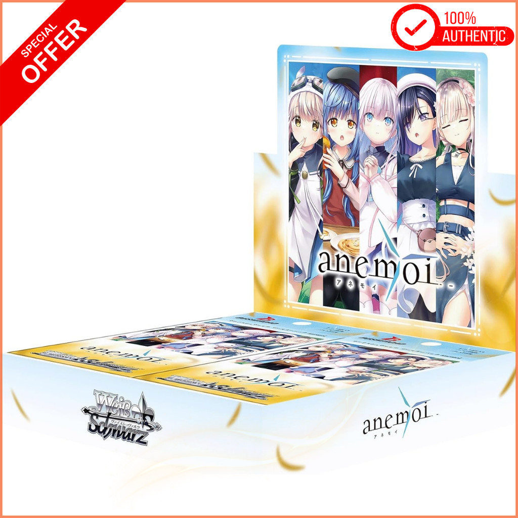 Bushiroad Weiss Schwarz Anemoi Booster Box - Trading Card Game Booster ...