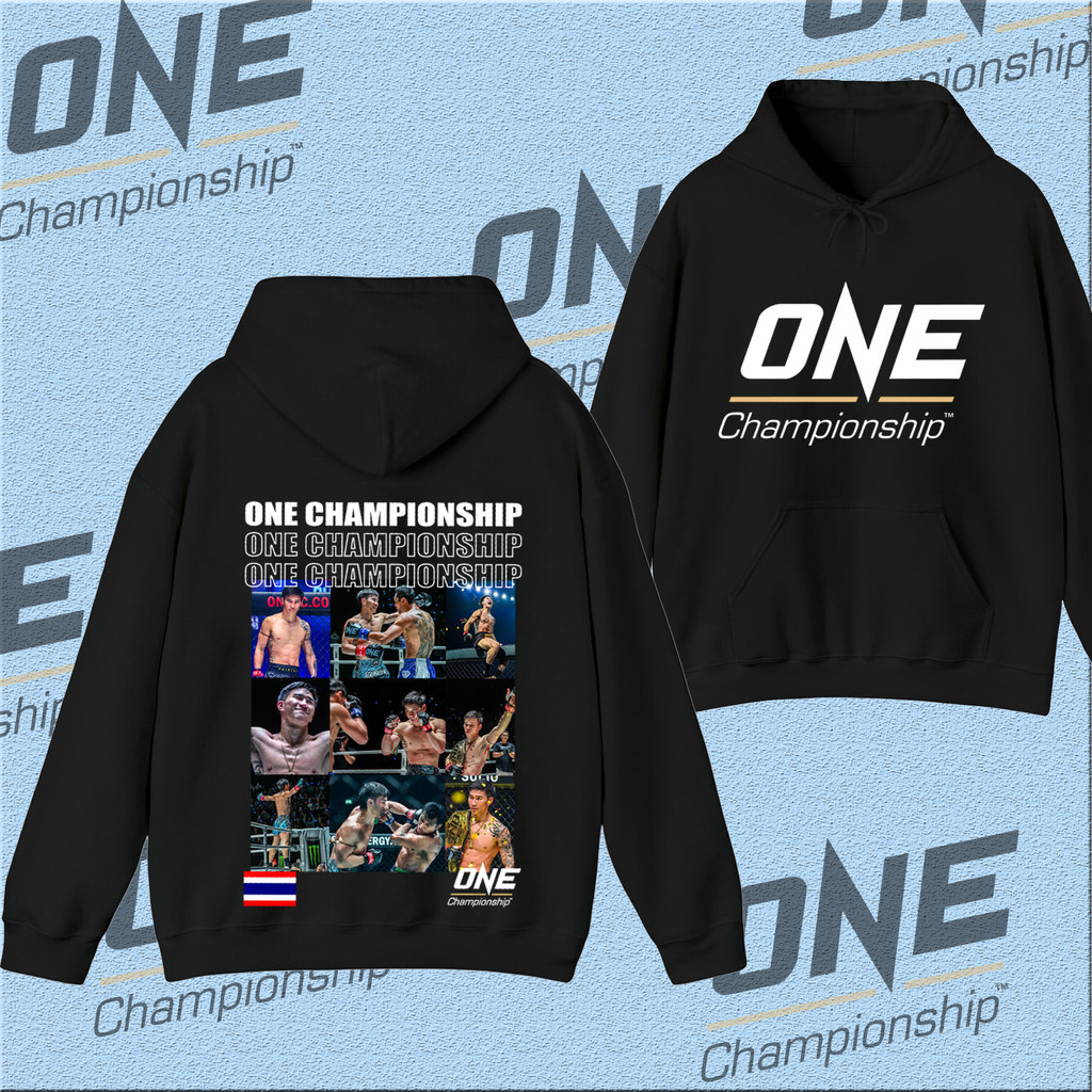 2025 One Championship hoodie ผ้าCotton เสื้อฮู้ดแขนยาวพิมพ์ลายการ ...