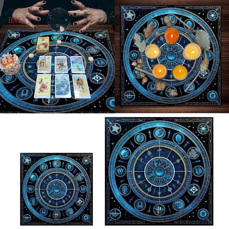 HAI เสื่อปูโต๊ะรูปสี่เหลี่ยมสำหรับเกมกระดานและการ์ด แบบ Pad Rune ...