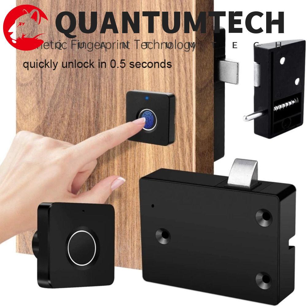 QUANTUMTECH ลิ้นชักล็อคอิเล็กทรอนิกส์ตู้ที่อยู่อาศัยสมาร์ทบ้านซ่อนล็อค ...