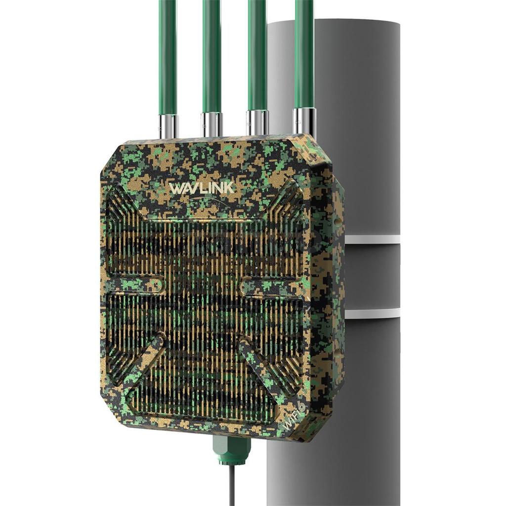 WAVLINK AX3000 WiFi6 กลางแจ้งตาข่าย Router/AP/Repeater Dual Band 2.4G ...