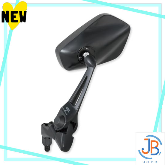 Direct From Japan TANAX NAPOLEON NA-013 Shark Mirror 6 Black