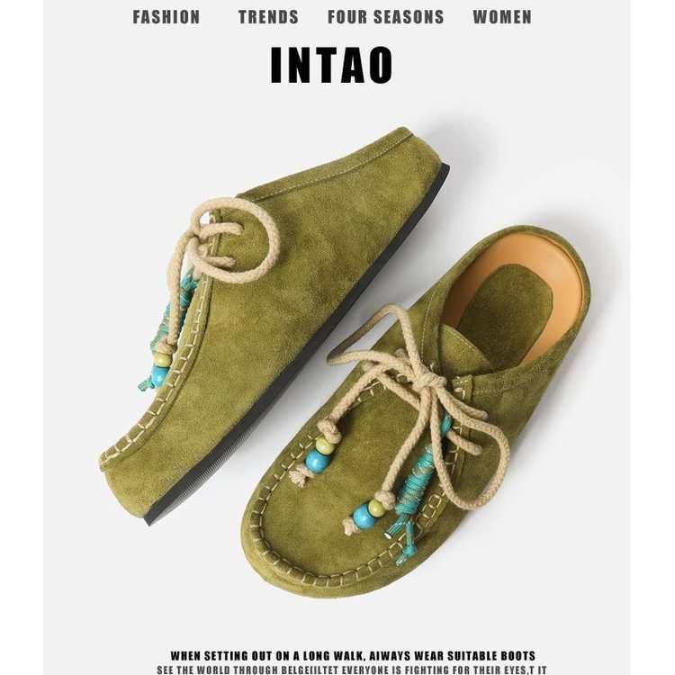 Spring Overture · Birkenstock รองเท้าแตะครึ่ง Retro Series 2025 หนังแท้ ...