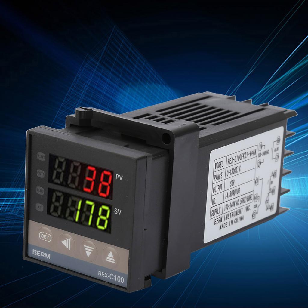 DIGITAL LED PID ควบคุมอุณหภูมิ THERMOSTAT KIT AC110V 240V เกรด ...
