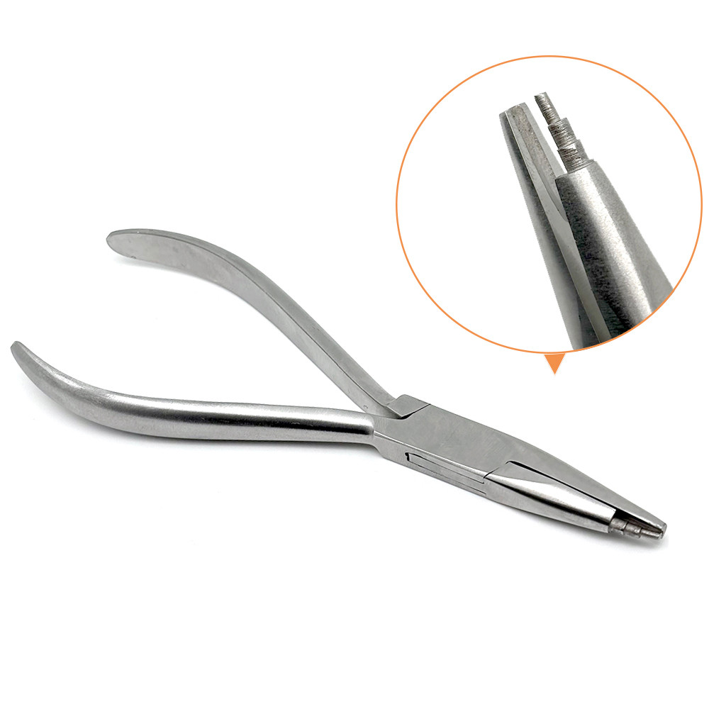 ทันตกรรมจัดฟัน Tweed Omega Loop ดัดขึ้นรูป Plier สแตนเลสลวดโค้งงอรูปแบบ ...