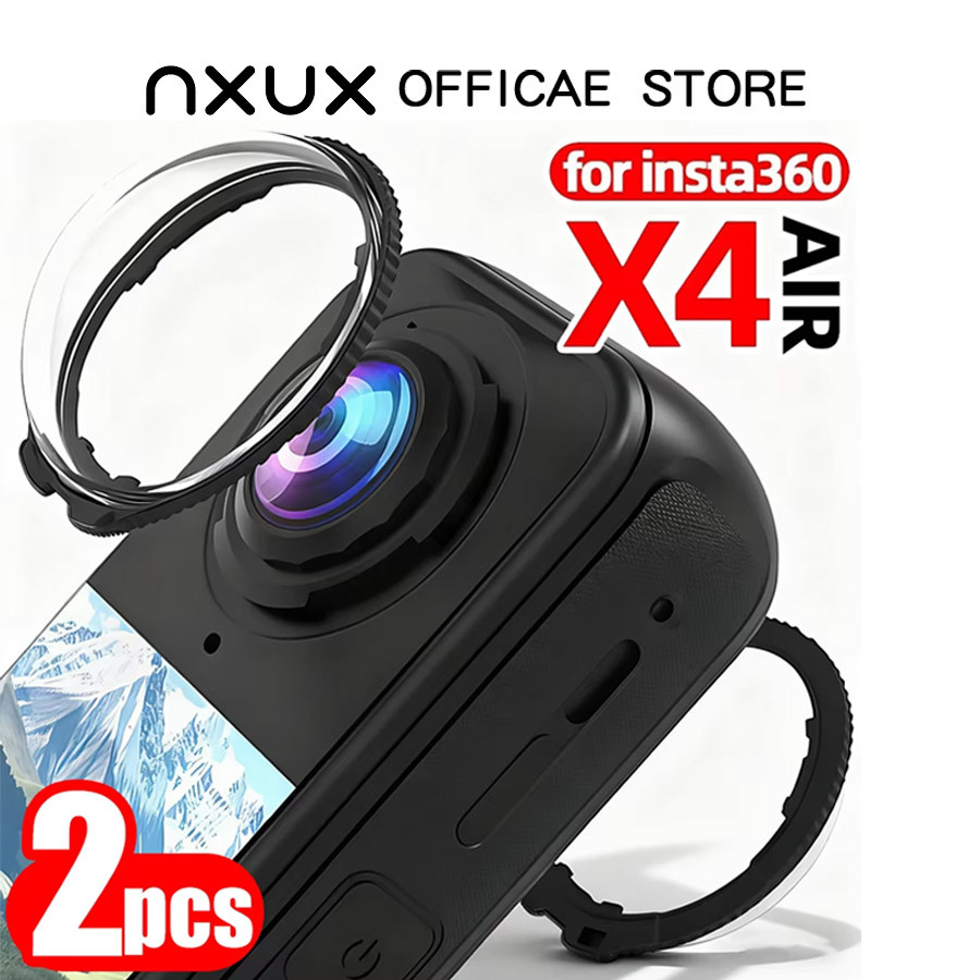สําหรับ Insta 360 X4 Air Lens Guards ฝาครอบเลนส์ป้องกันทำจากพลาสติก ...