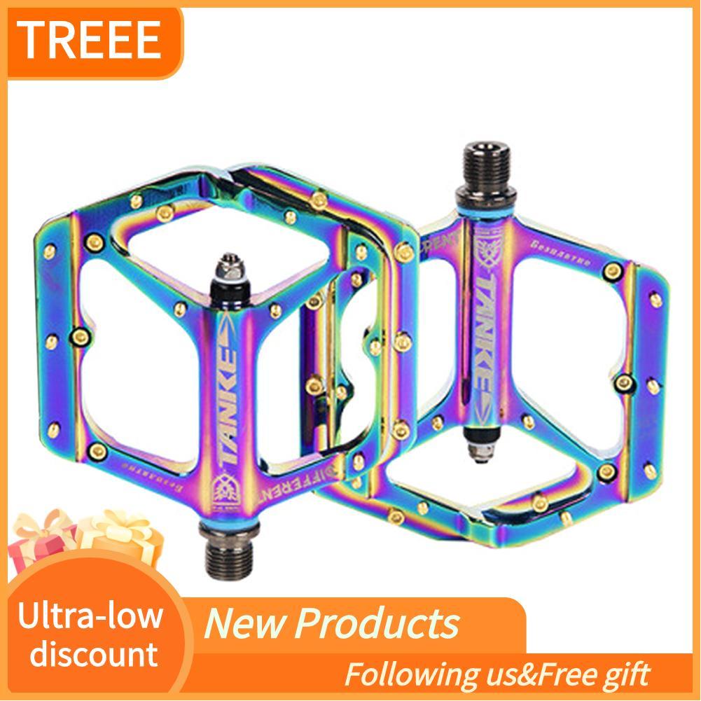 treee อลูมิเนียมอัลลอยด์แป้นเหยียบสีสันสดใสแบริ่งหล่อลื่นในตัวเองสำหรับ ...