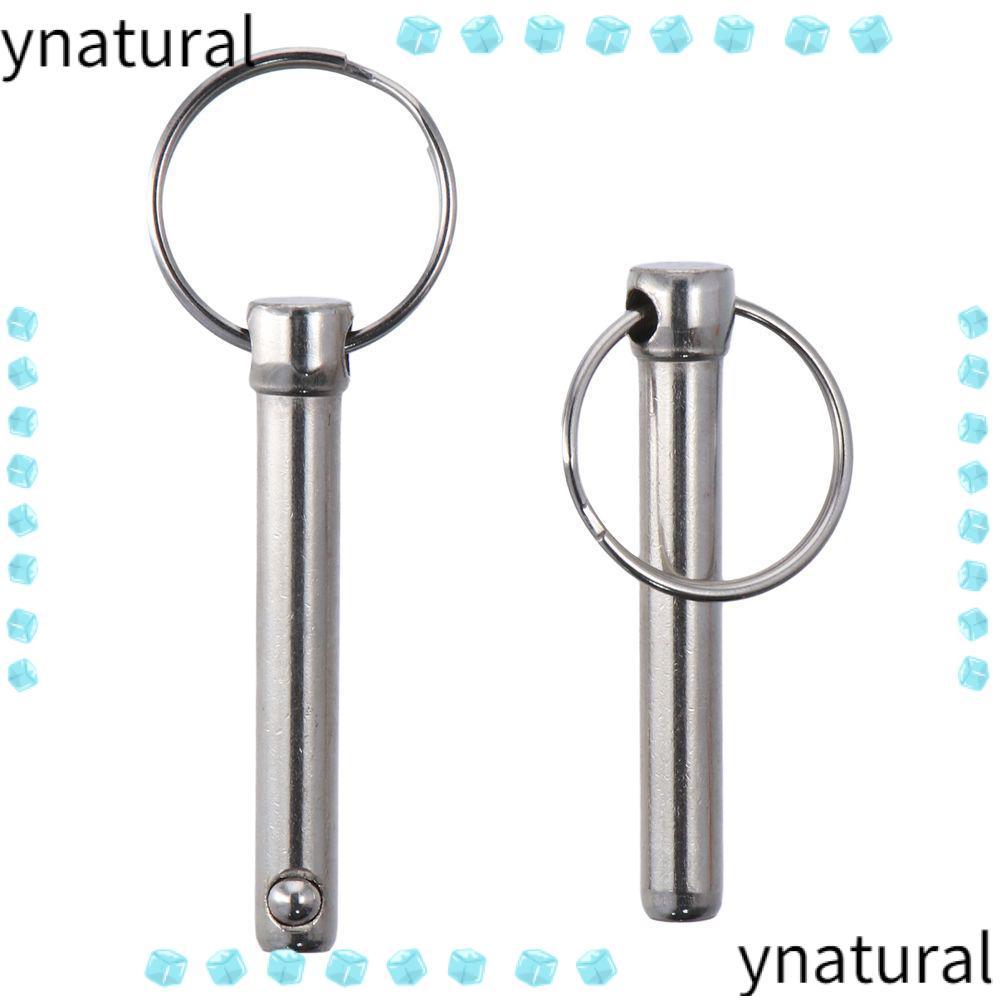 YNATURAL 2 ชิ้น Bimini Top Pin, Silver Tone เหล็กคาร์บอน Quick Release ...