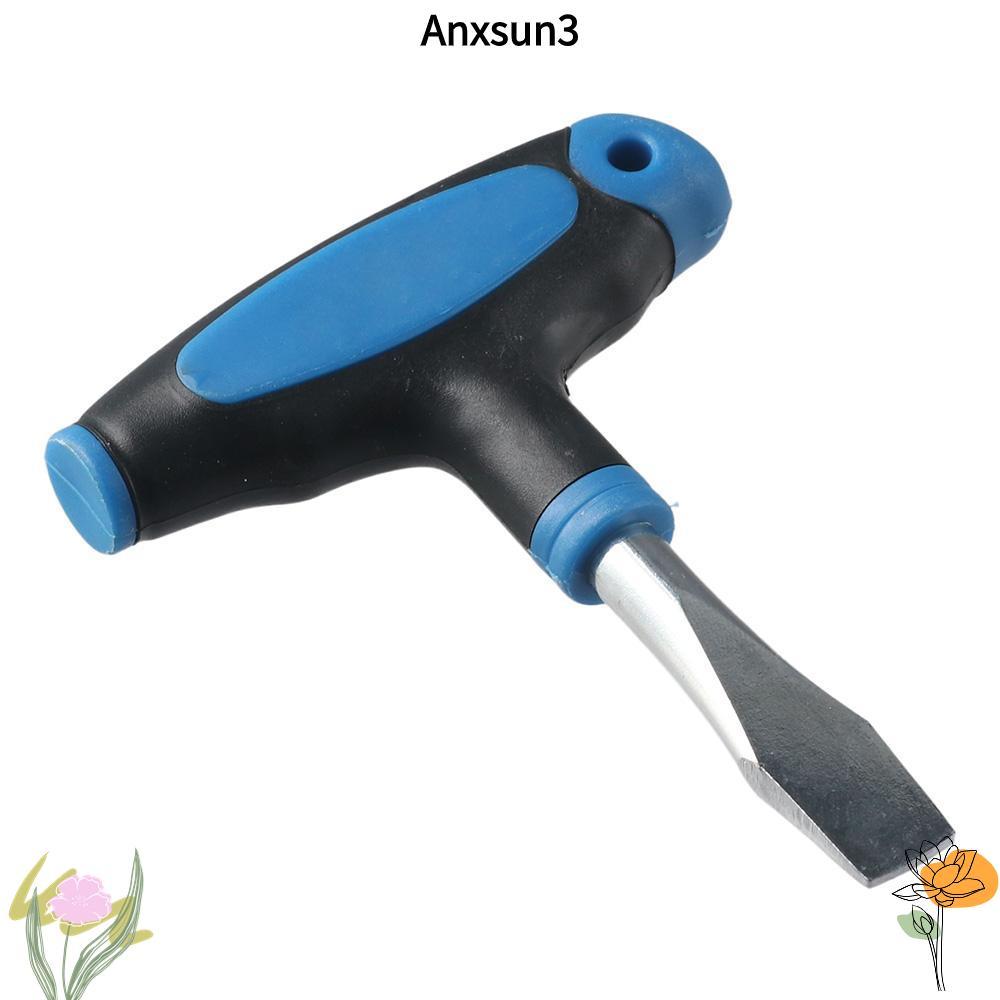 ANXSUN3 ไขควงปากแบน, เหล็ก 3.943.150.71 นิ้ว T Handle Slotted ไขควง ...