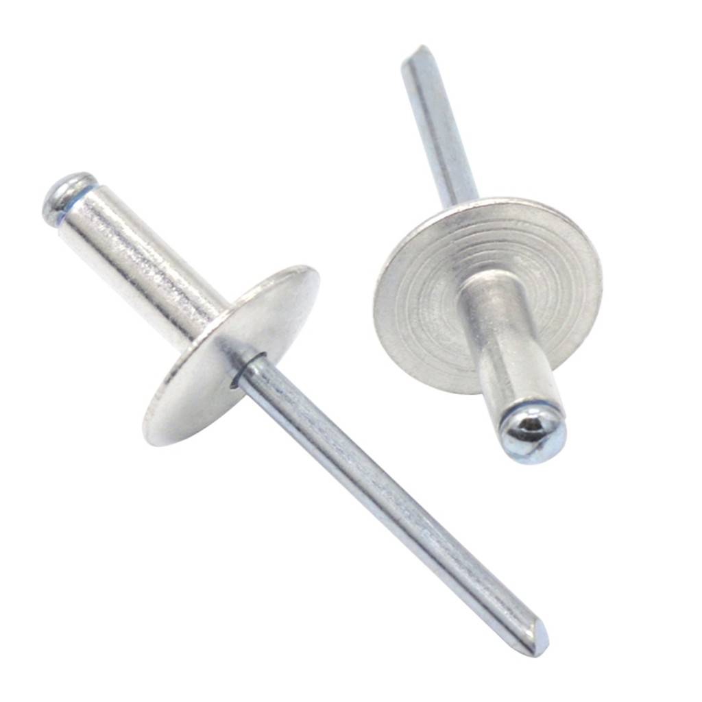 (-LJX) Blind Rivet/หมวกใหญ่อลูมิเนียม Rivet/Rivet/Rivet/เงินสีดํา M3.2 ...