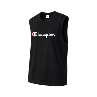 CHAMPION ESSENTIAL TANK CP PRINT LOGO เสื้อกล้ามผู้ชาย