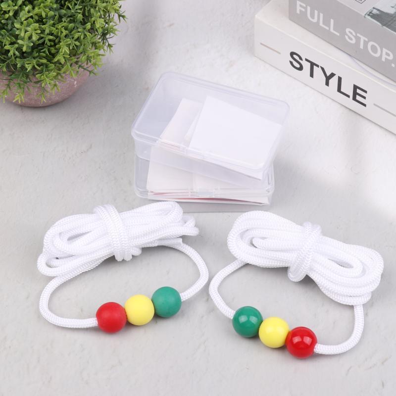 สายบคอยด์ Brock String สำหรับฝึกทักษะการมองเห็น ปรับปรุงการรวมโฟกัสของ ...