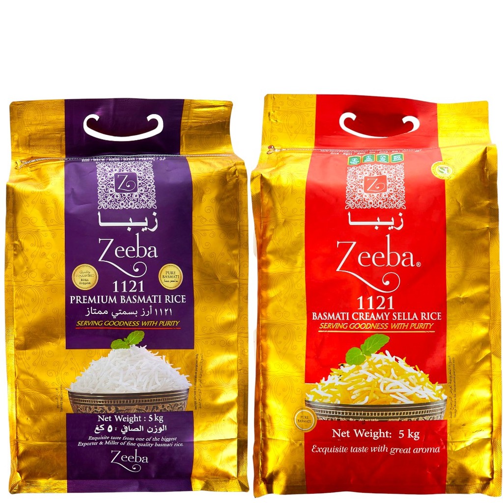 Zeeba Basmati Rice Extra Long นำเข้าจากอินเดีย เรียว ยาว สวย ร่วน ฟู NV ...