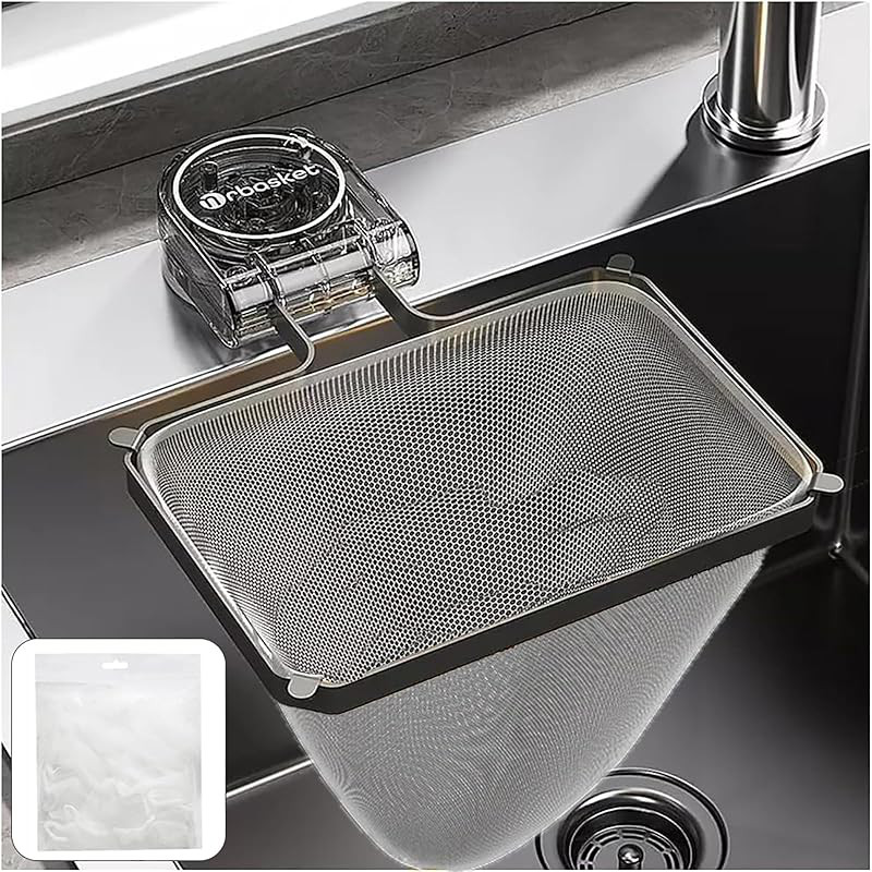 Triangle Corner Drainage Rack with Straining Net (50/100 Pieces ...